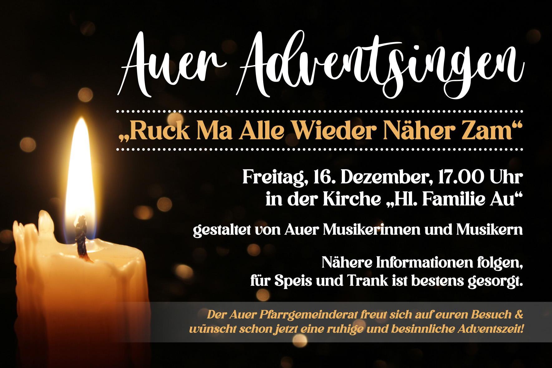 Auer Adventsingen 2022