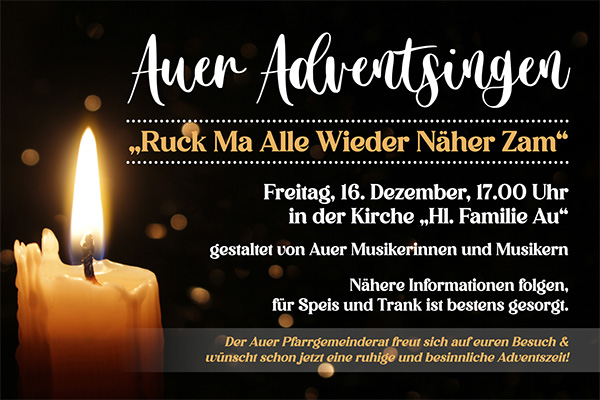 Auer Adventsingen 2022