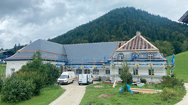 Pfarrhof in der Pfarrei Hl. Familie in der Au b. Berchtesgaden generalsaniert