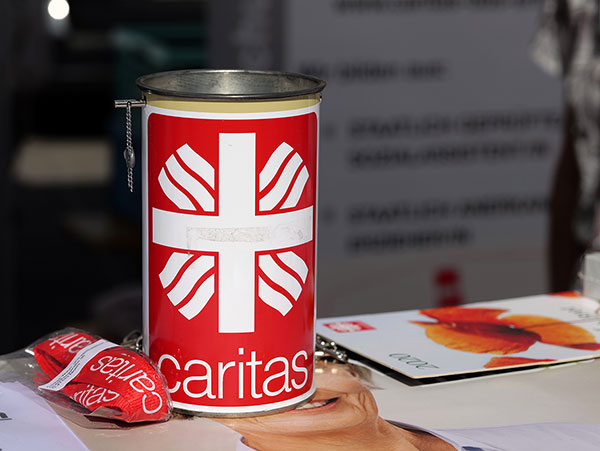 Falsche Kontonummer auf dem Überweisungsträger für Caritas-Spende