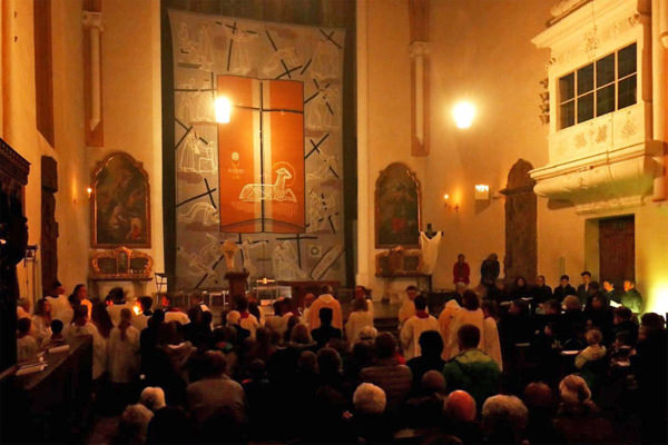 Feier vom letzten Abendmahl in der Stiftskirche