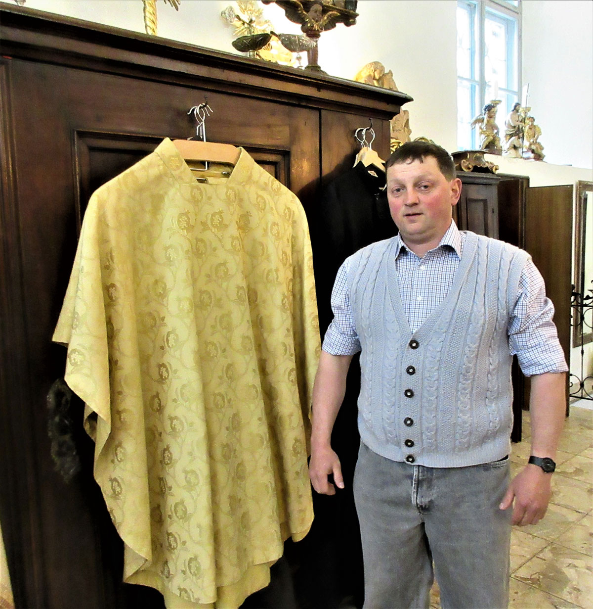 Gerd Murf, der neue Mesner