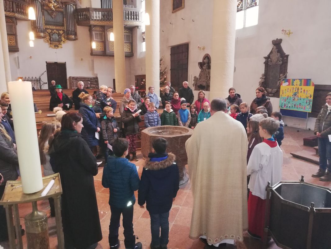 Impressionen vom Weggottesdienst am 13.01.2019 in der Stiftskirche