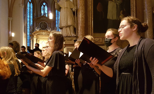 A-cappella-Chorkonzert in der Stiftskirche