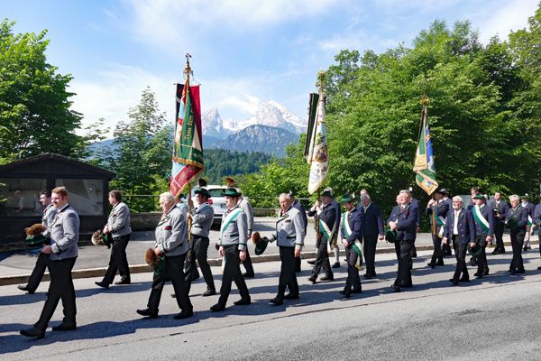 Fronleichnamsprozession in Berchtesgaden