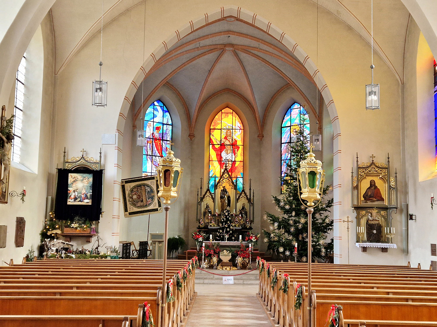 Impressionen von der Christmette und Weihnachten in Schellenberg