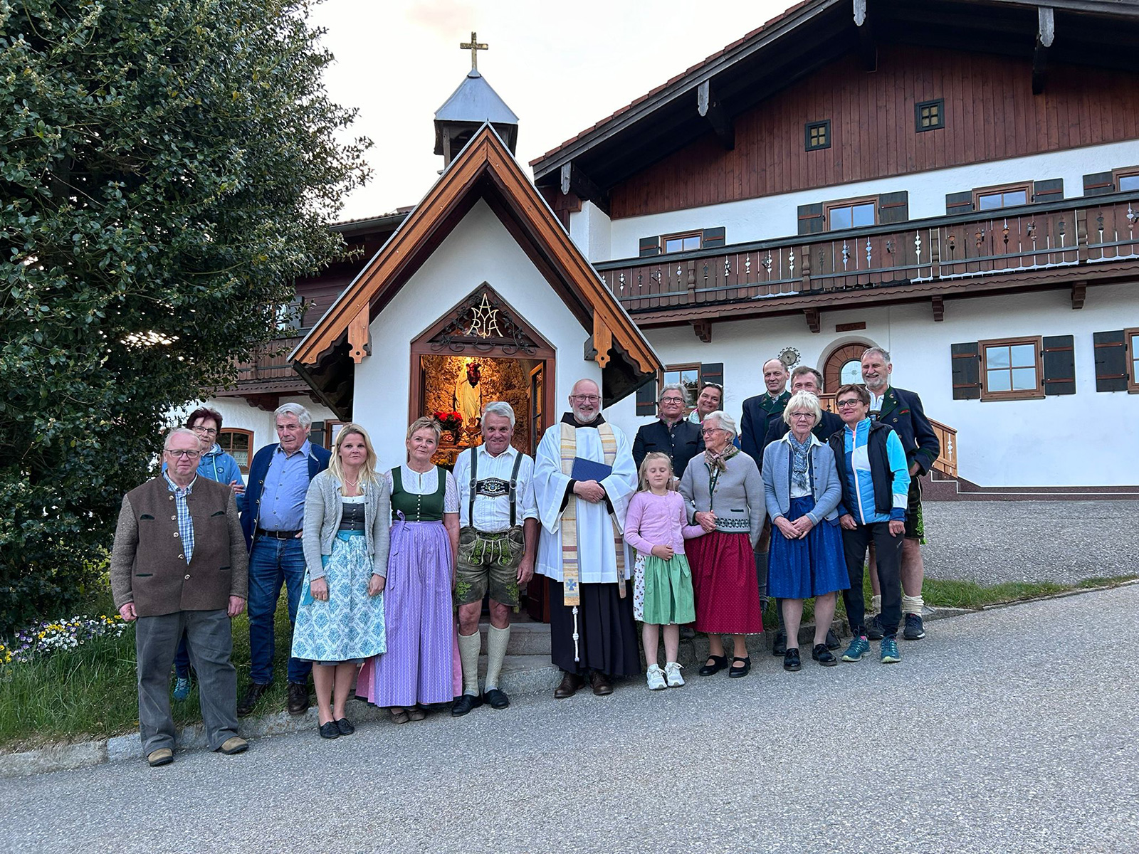 Maiandacht an der Grasmannkapelle