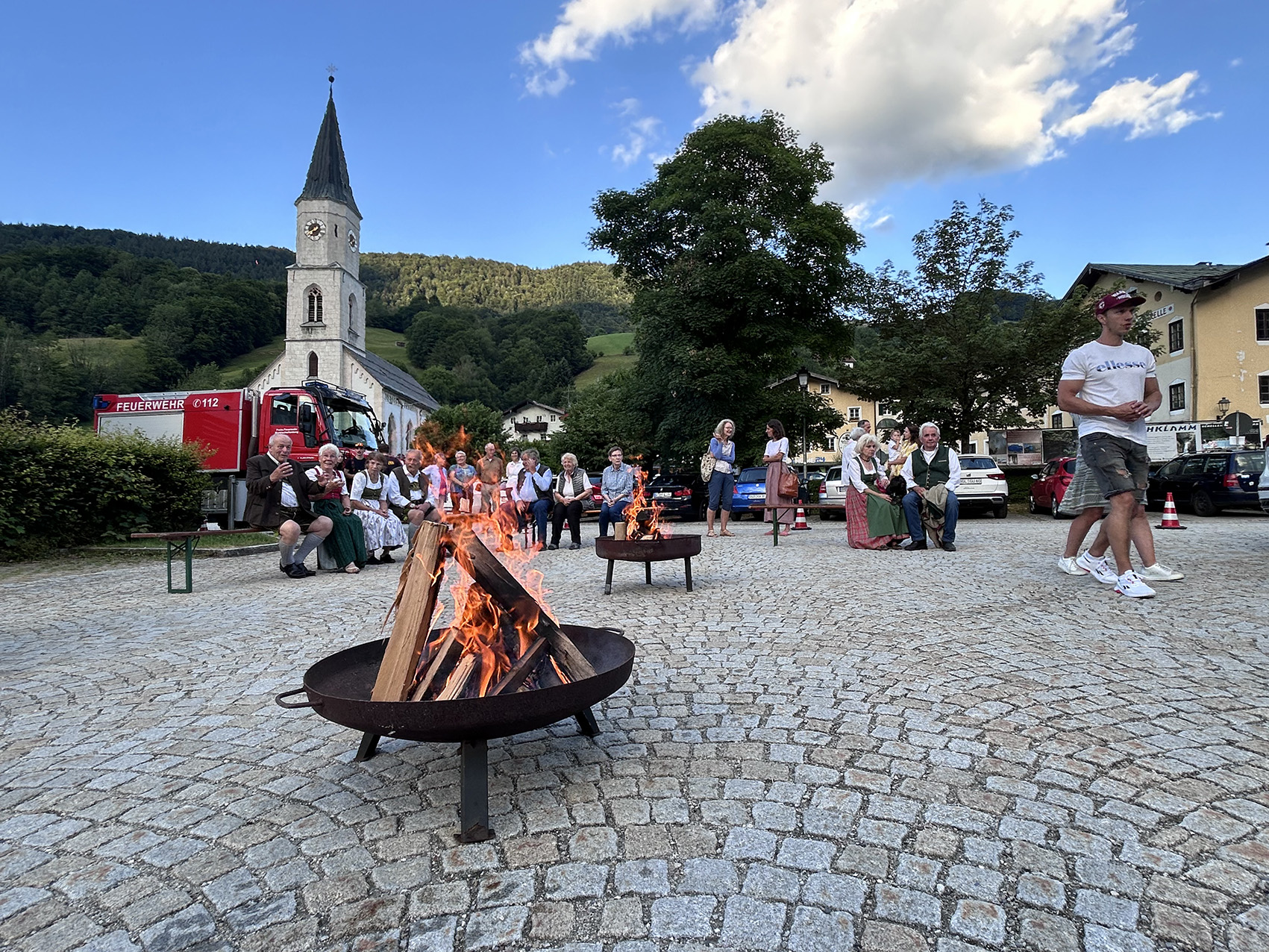 Familiengottesdienst mit Johannifeuer