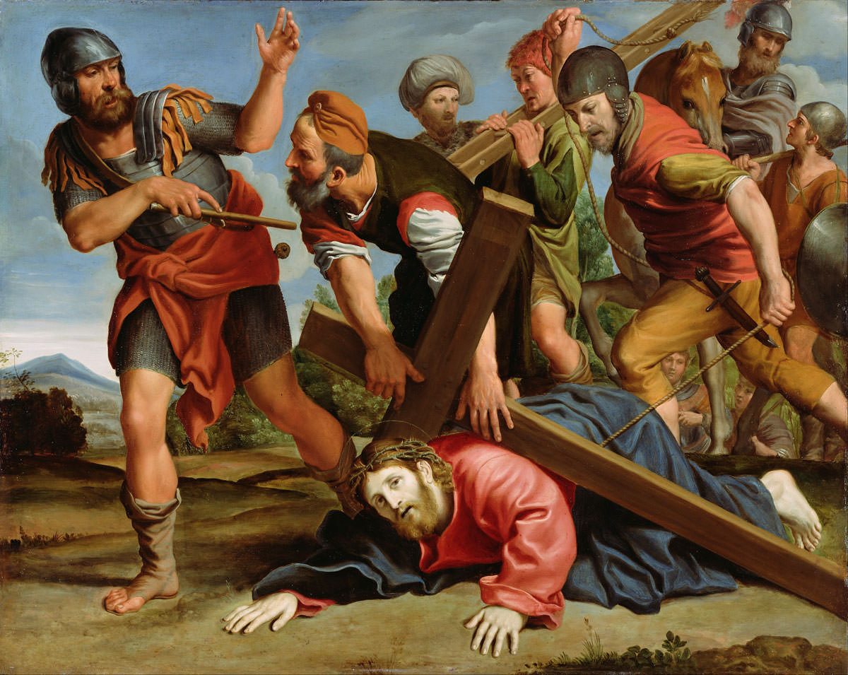 Domenichino (Domenico Zampieri) - Auf dem Weg zum Kalvarienberg