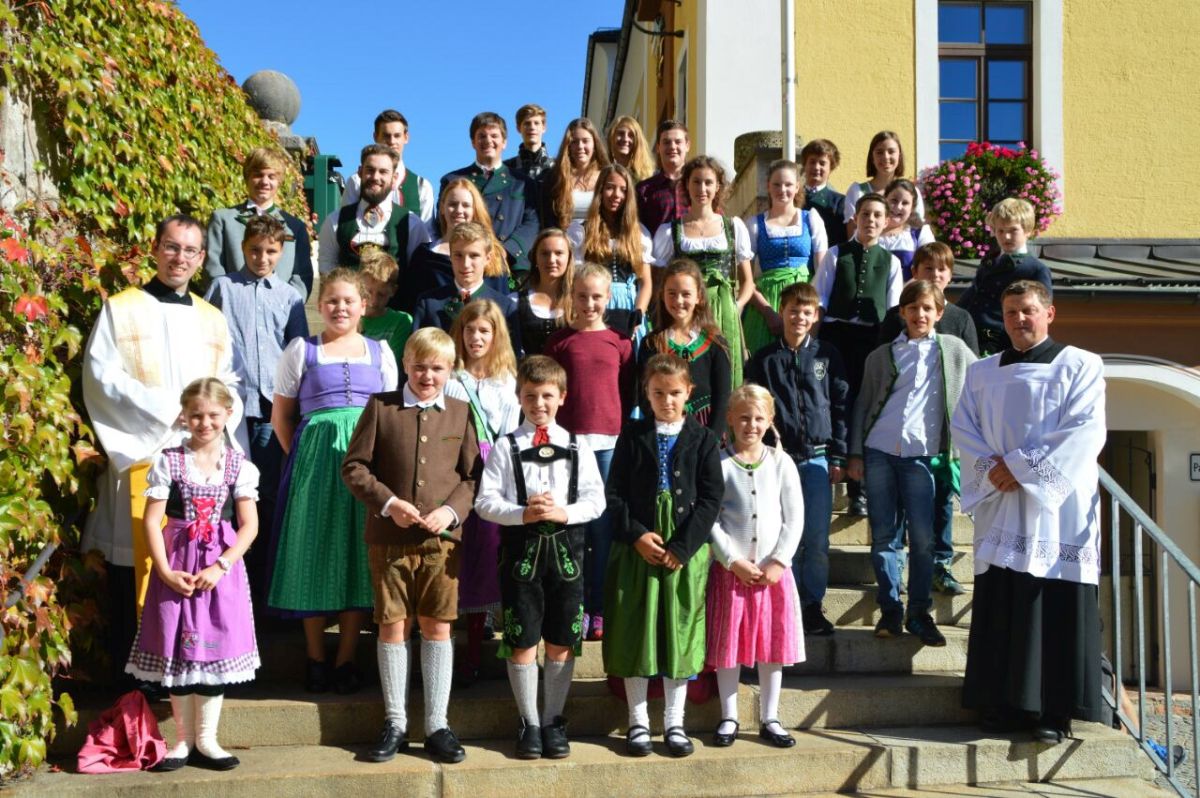 Gruppenbild der Ministranten St. Andreas