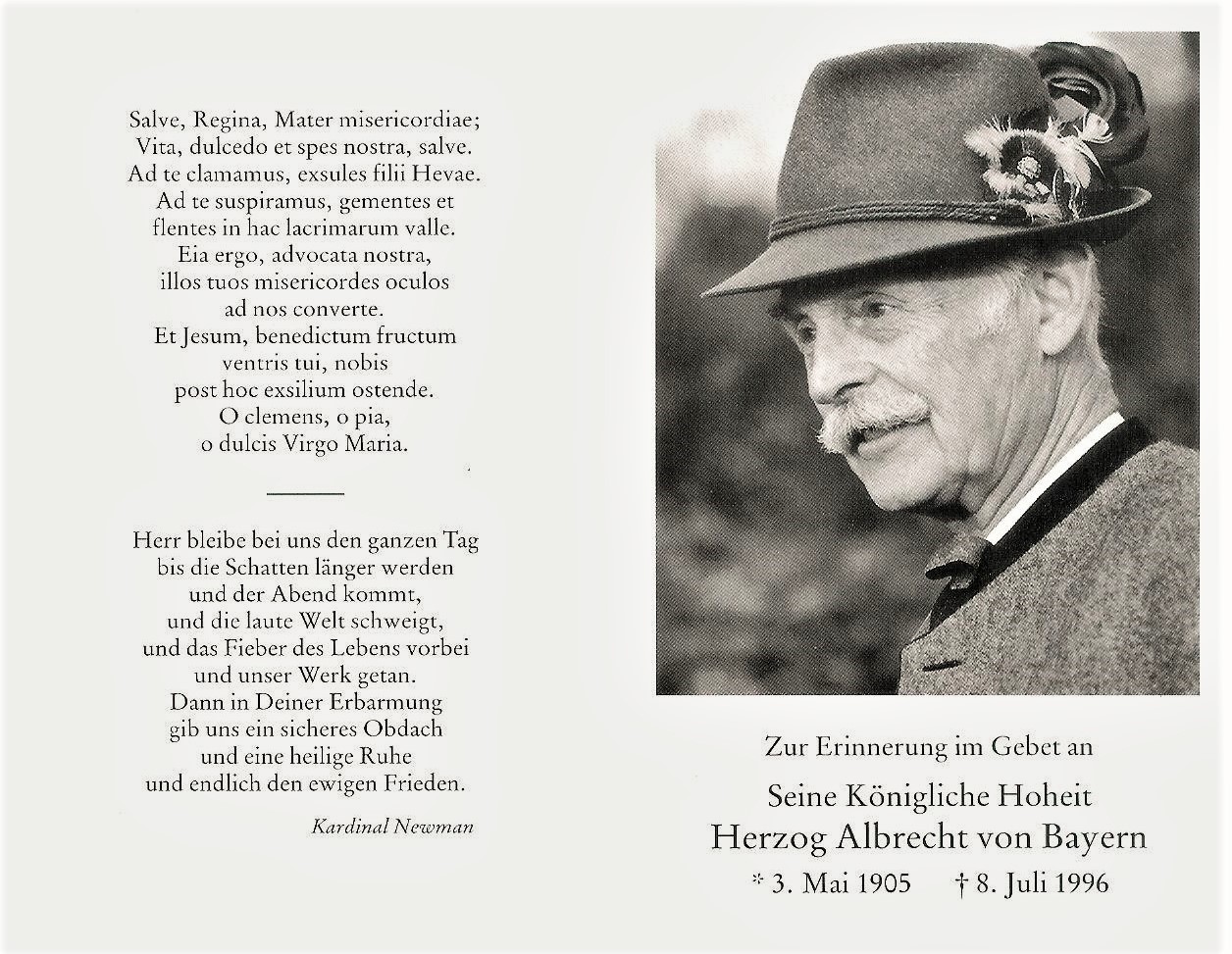 Herzog Albrecht von Bayern