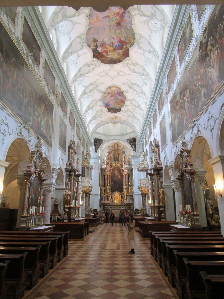 Blick in die Kirche St. Peter