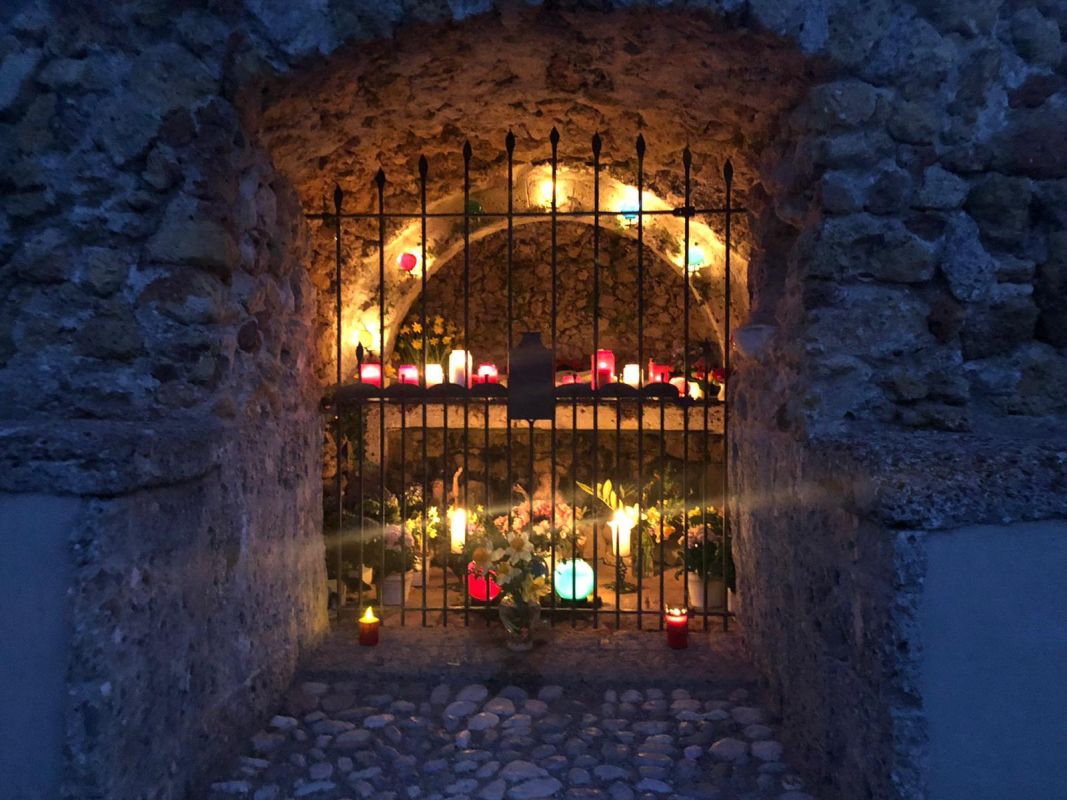 Heiliges Grab Kalvarienberg nacht