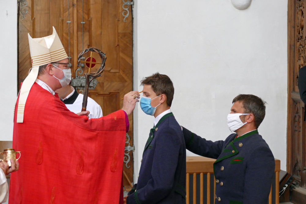 Firmung im Stiftsland Berchtesgaden