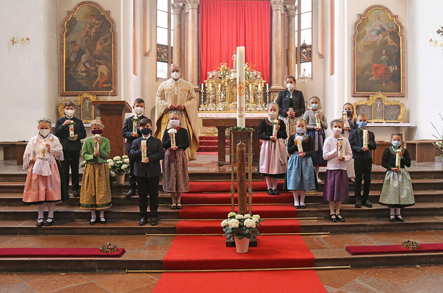 Erstkommunion in Berchtesgaden am 02.05.2021