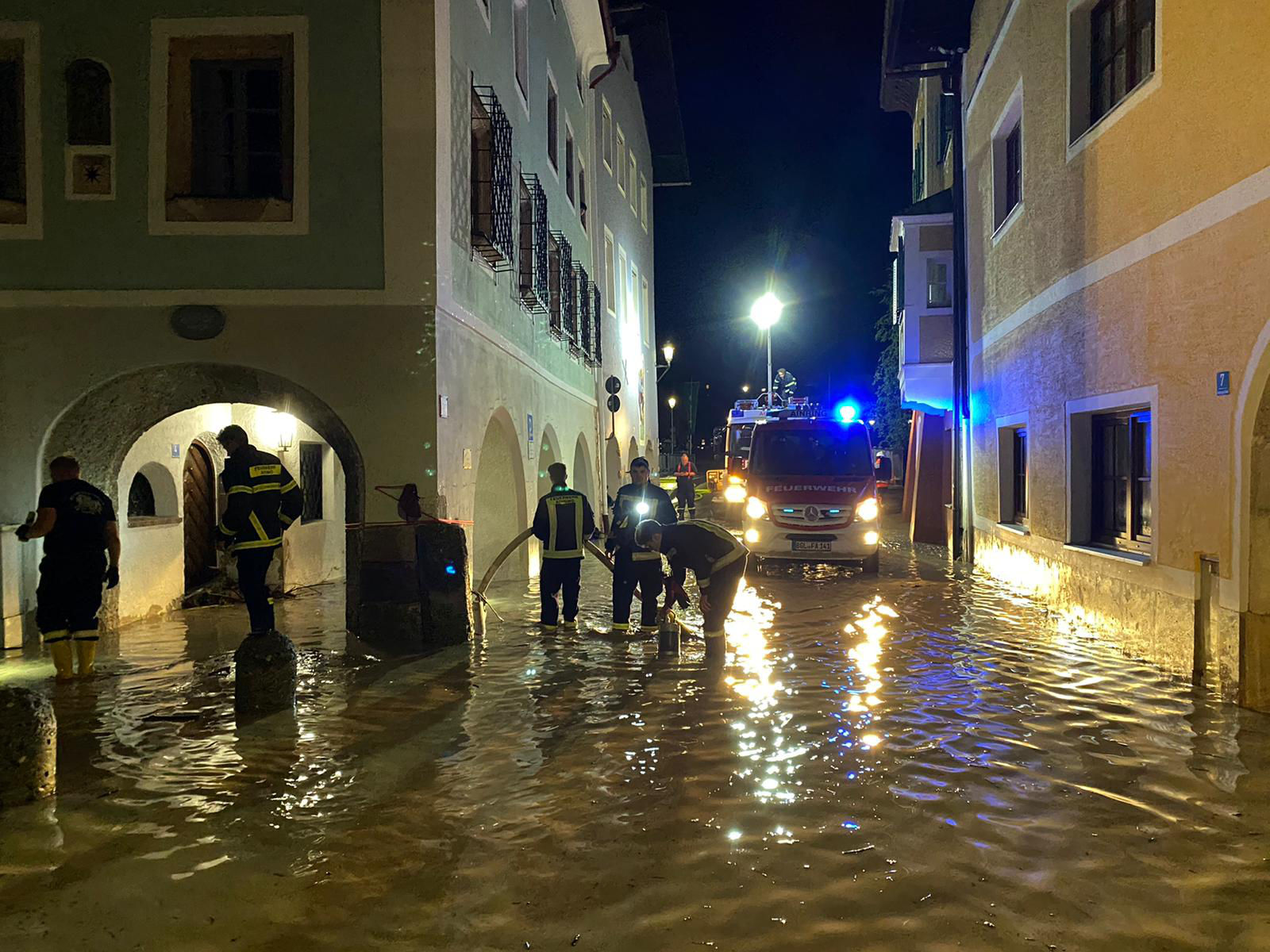 Hochwasser in Marktschellenberg