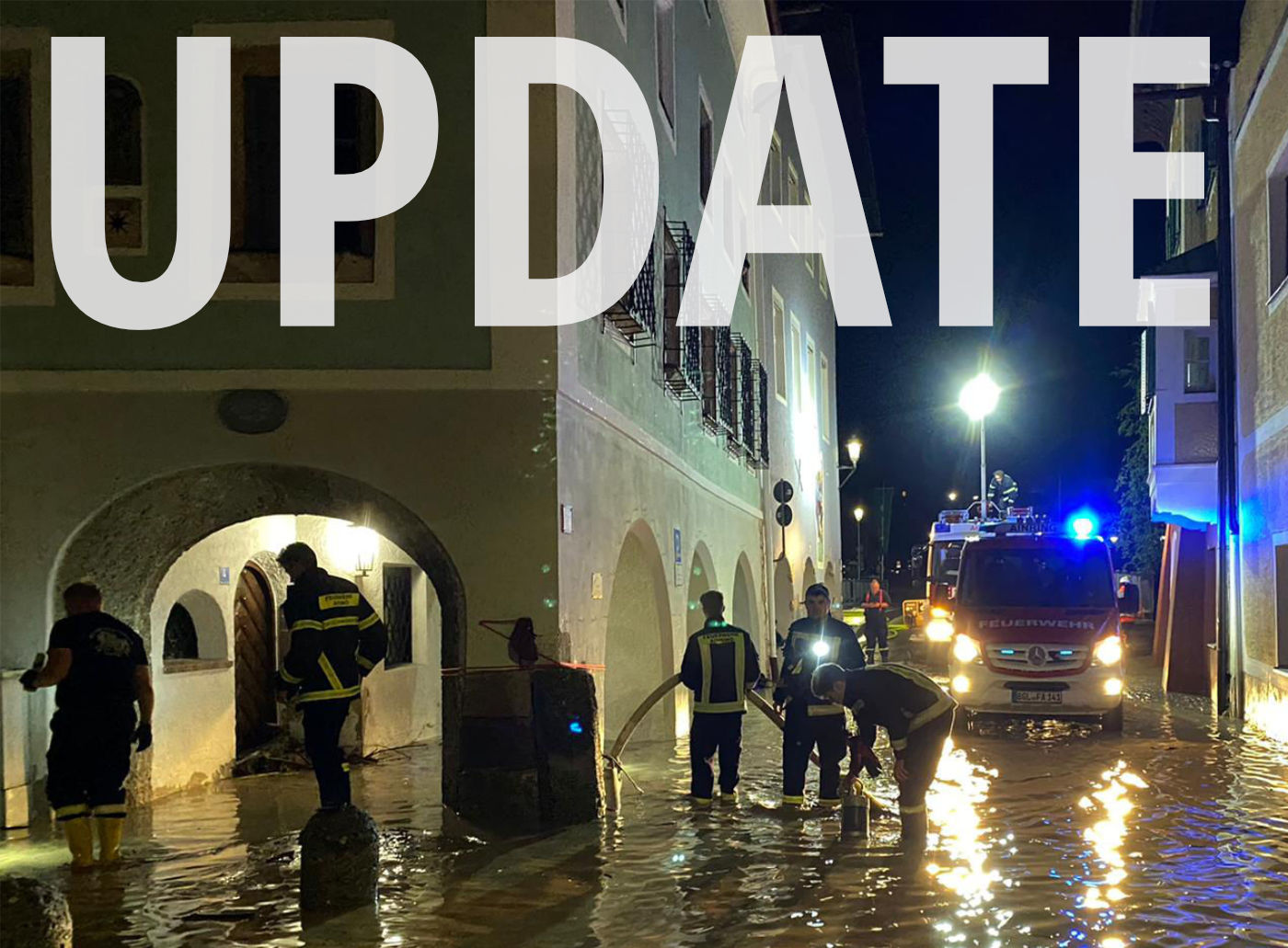 Hochwasser in Berchtesgaden