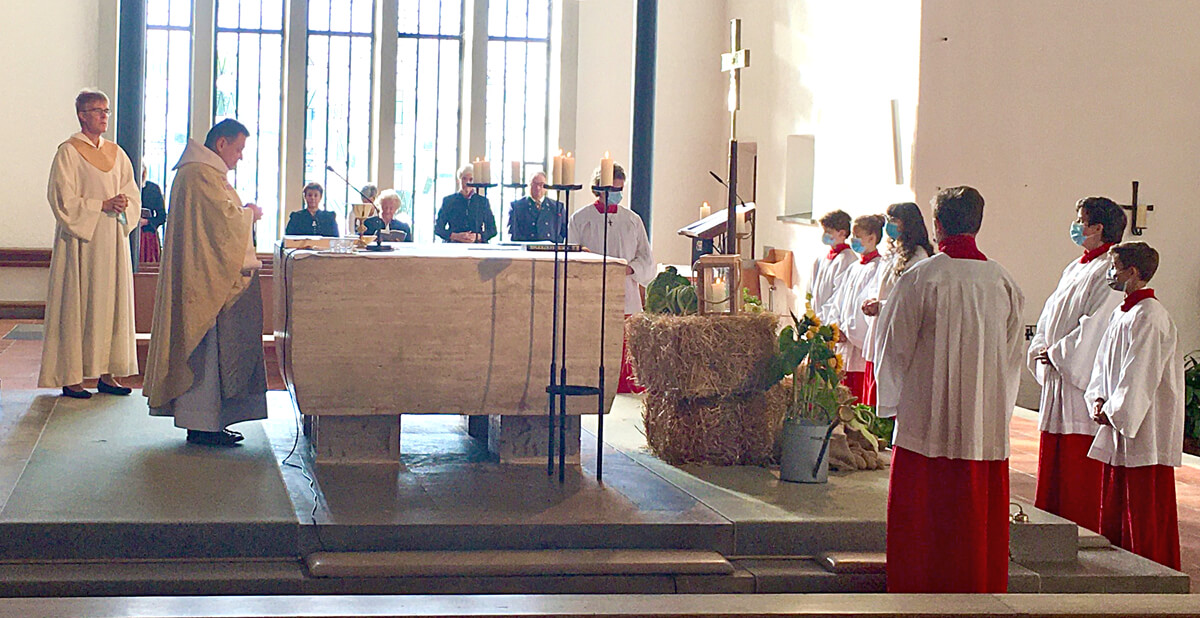 Erntedank-Gottesdienst in Winkl