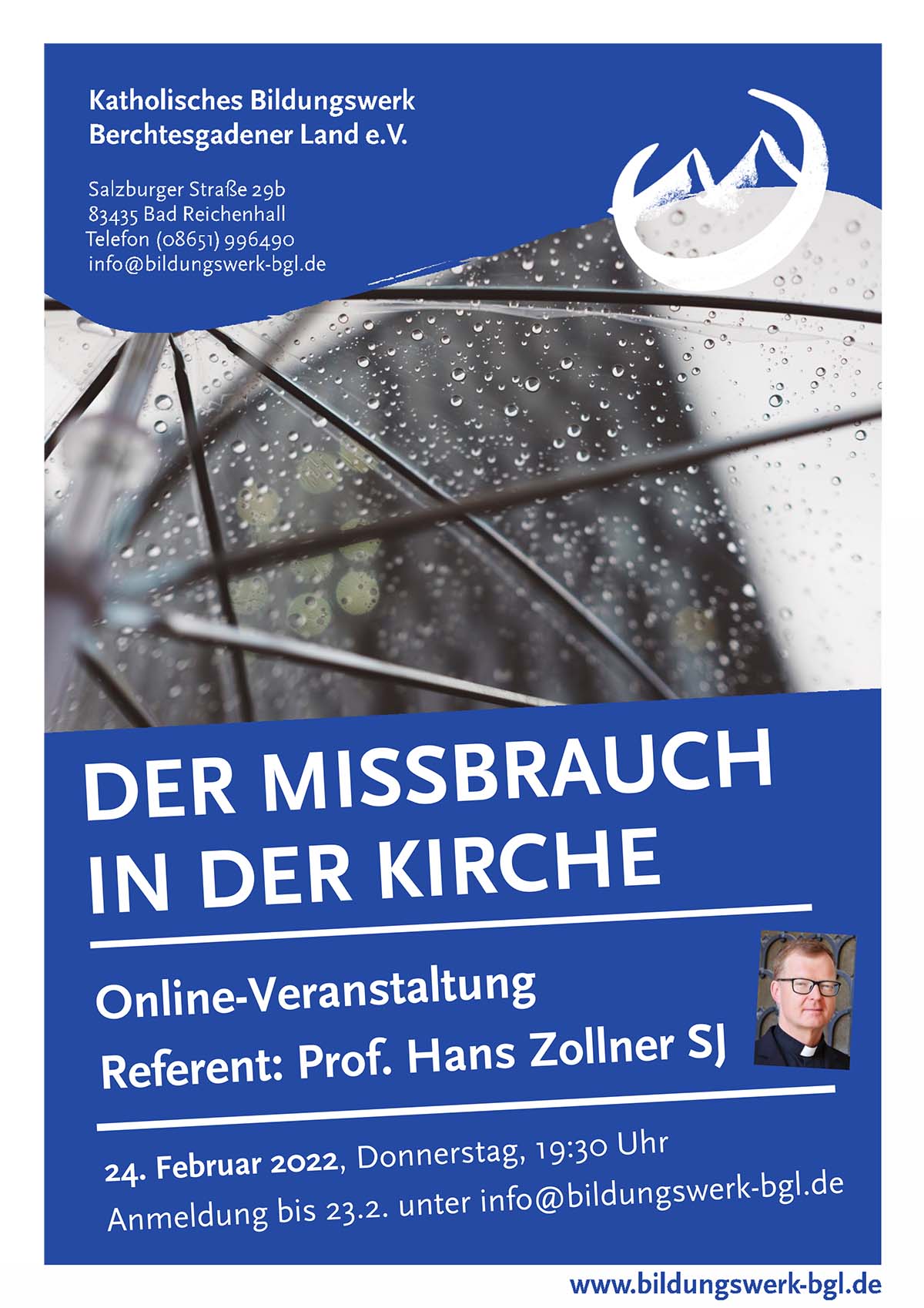Plakat zur Online-Veranstaltung