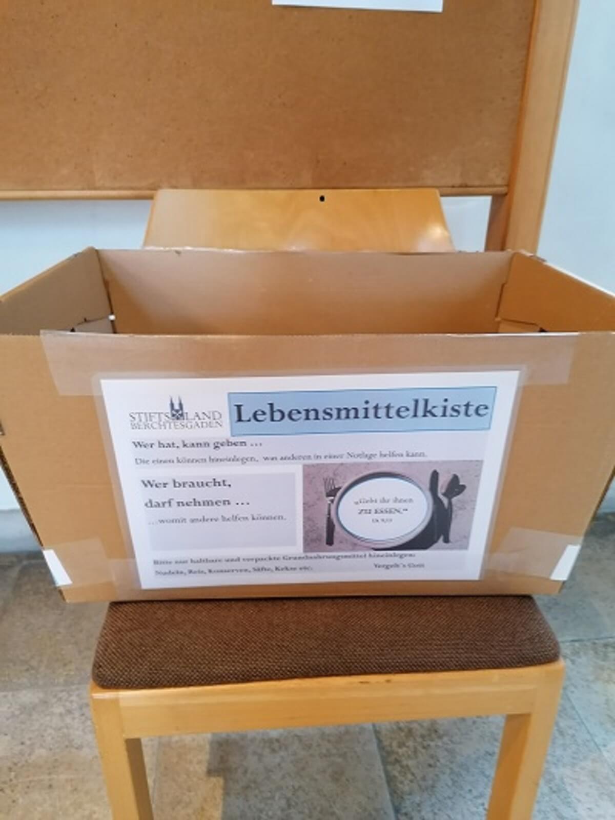 Lebensmittelkiste - mach mit!