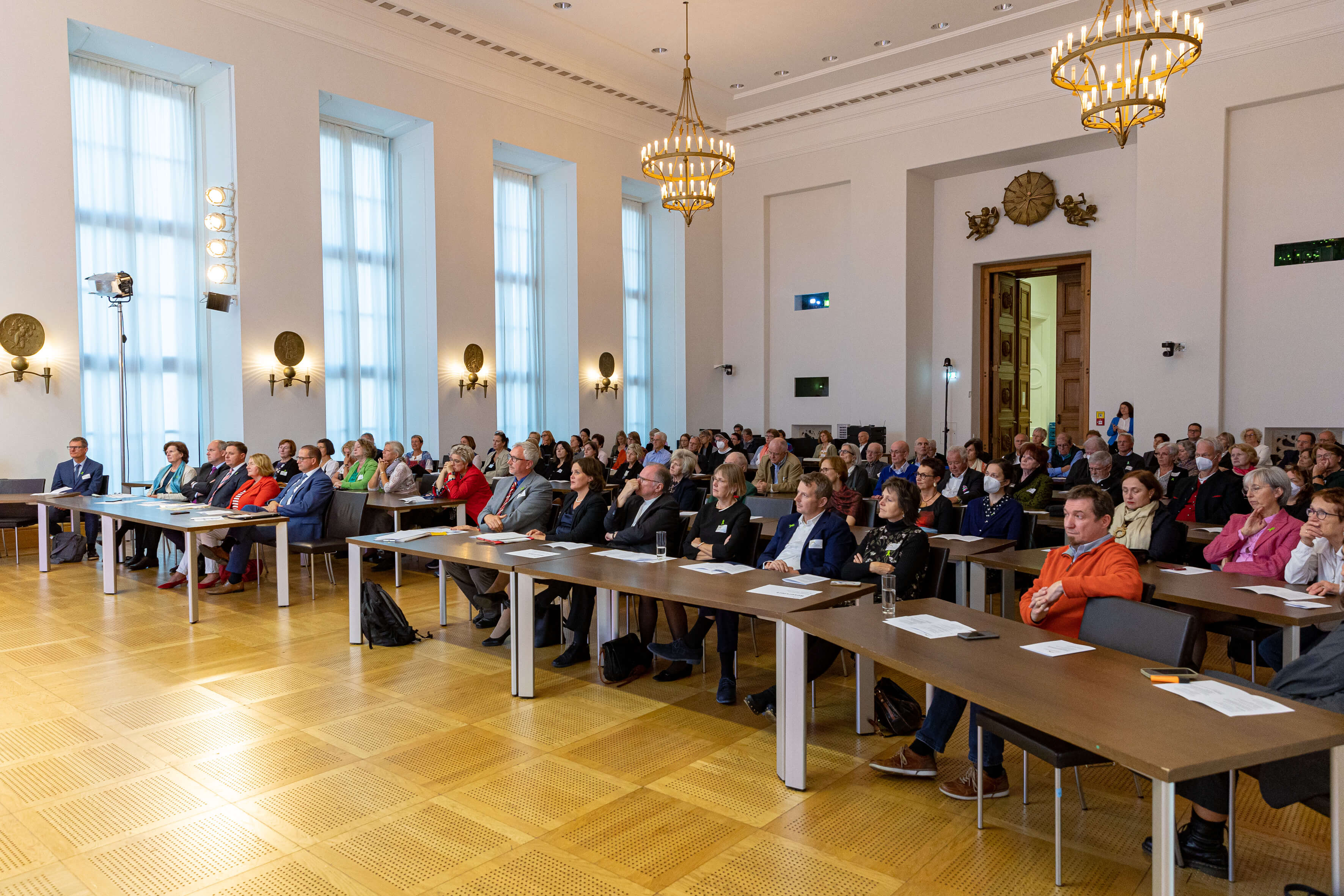 Beim Festakt im ehemaligen Senatssaal des Bayerischen Landtags. Foto: Robert Kiderle