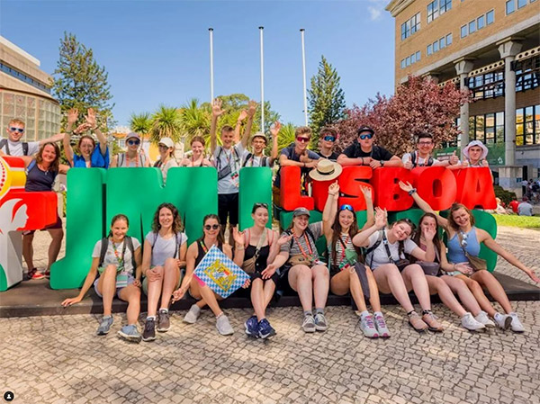 Weltjugendtag in Lissabon - Stfitsland war dabei