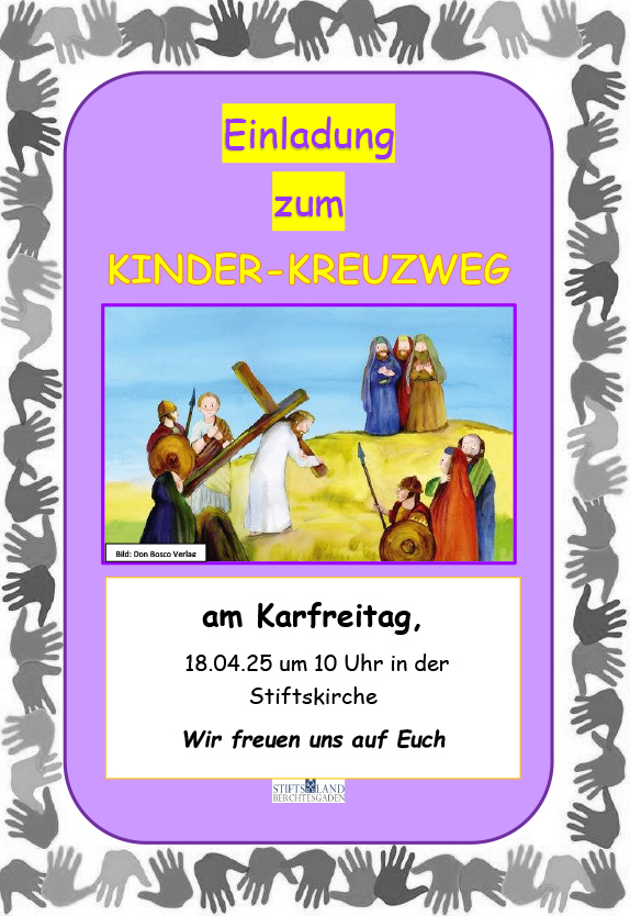 Kinderkreuzweg Karfreitag 2025