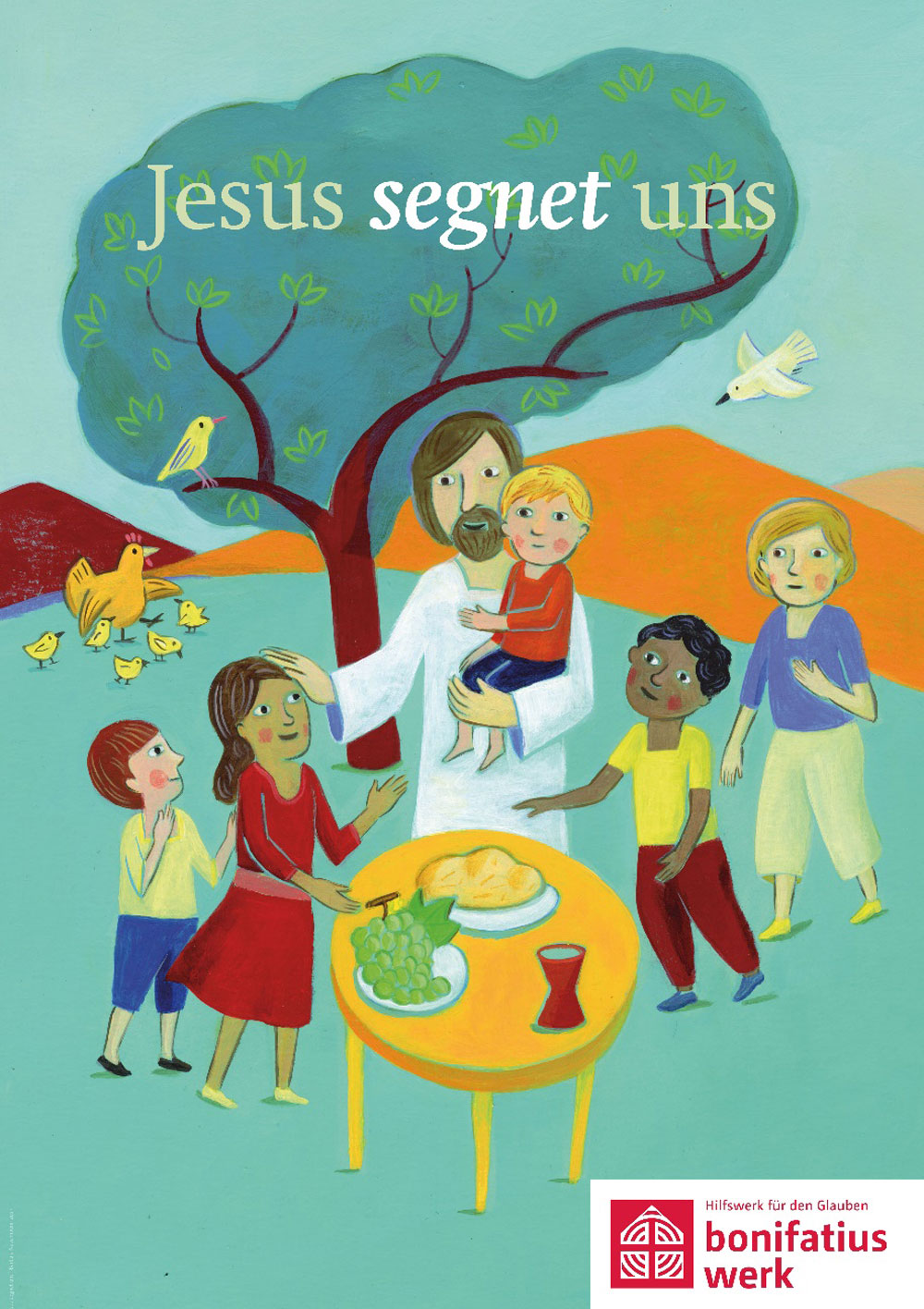 Jesus segnet uns