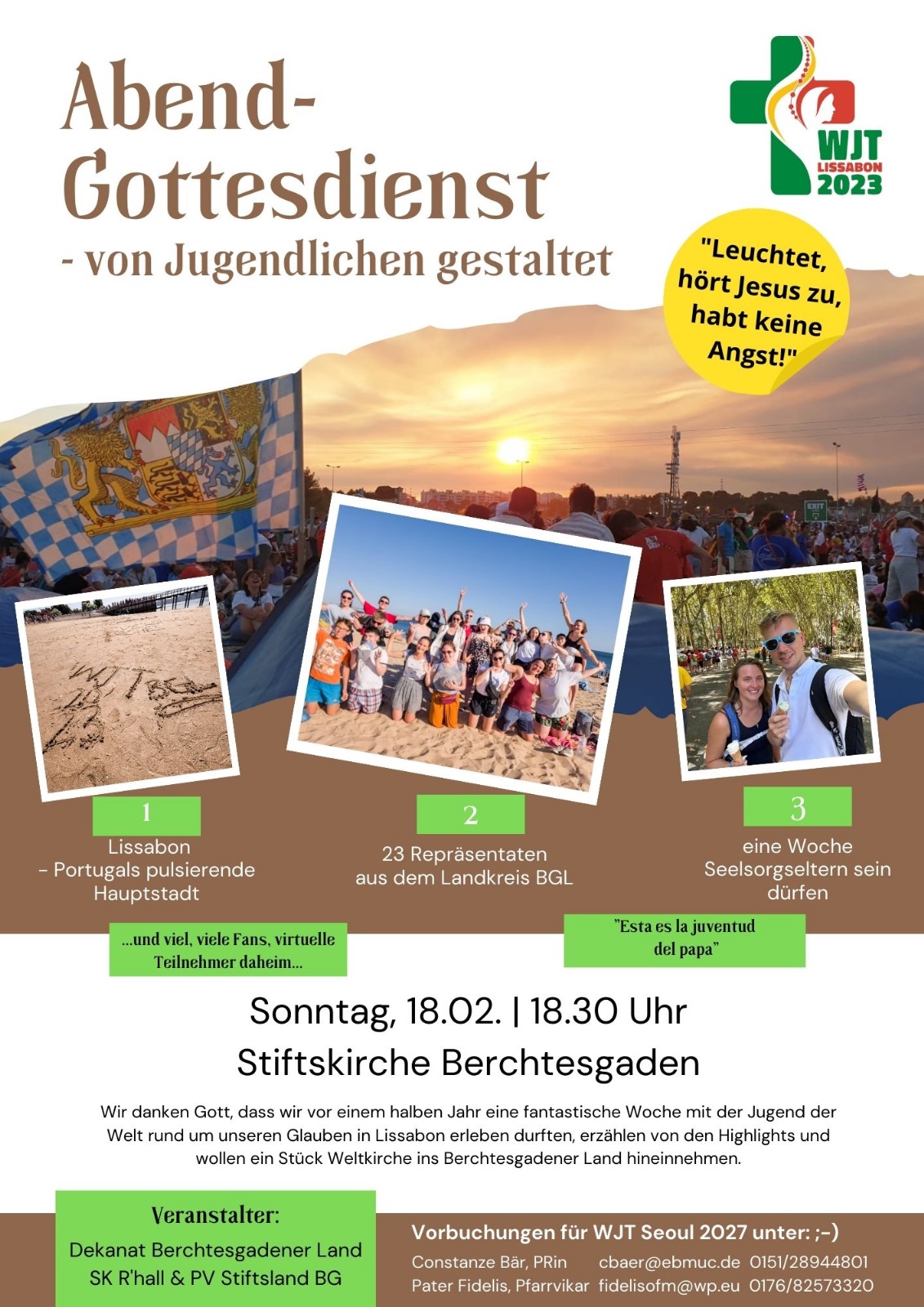 Jugendgottesdienst (WJTs-Bericht)