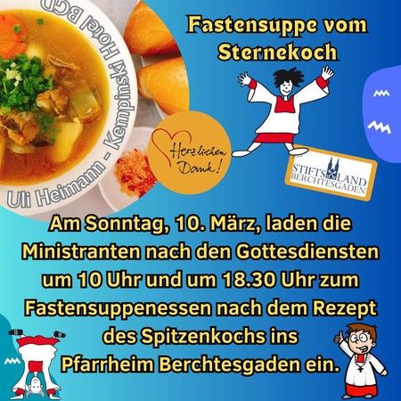 Gottesdienst mit Fastensuppenessen