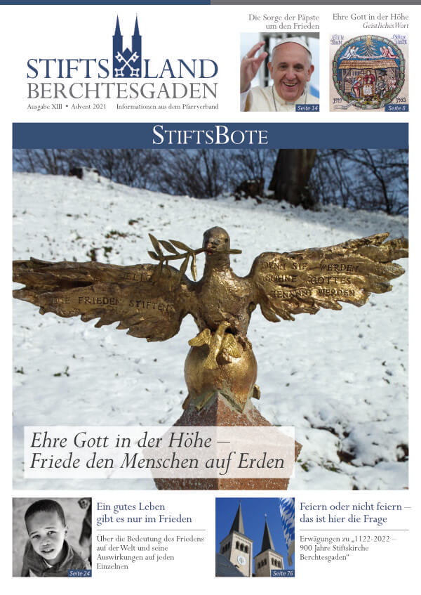 Titelbild Stiftsbote Ausgabe XIII - Advent 2021