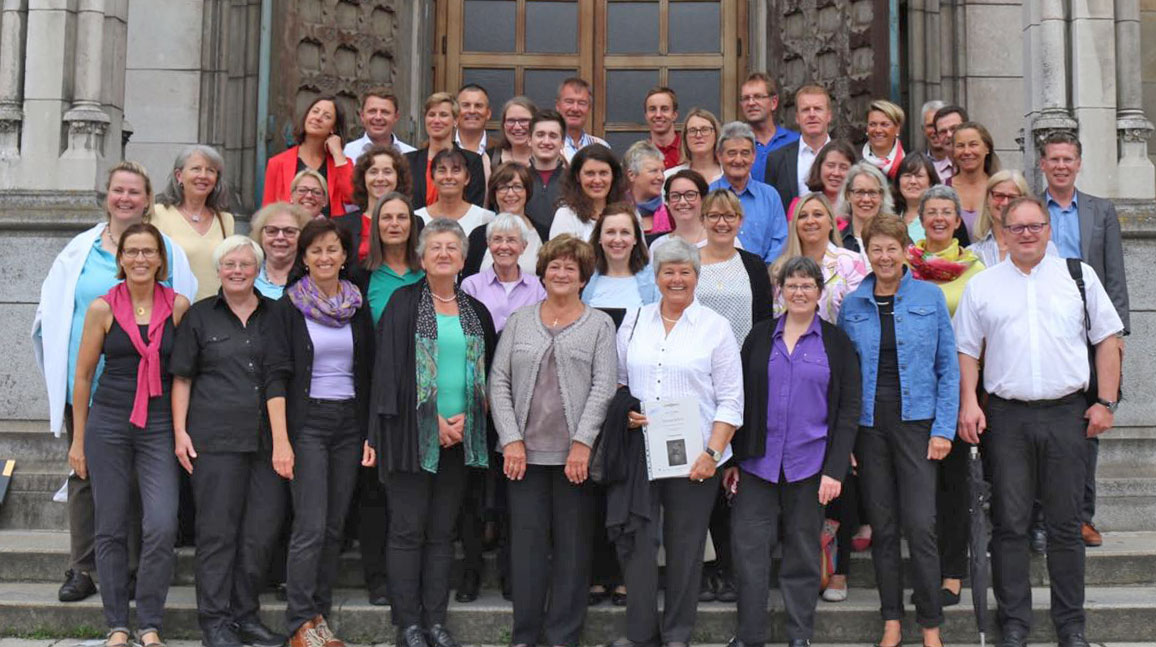 Gruppenbild beim Chorausflug