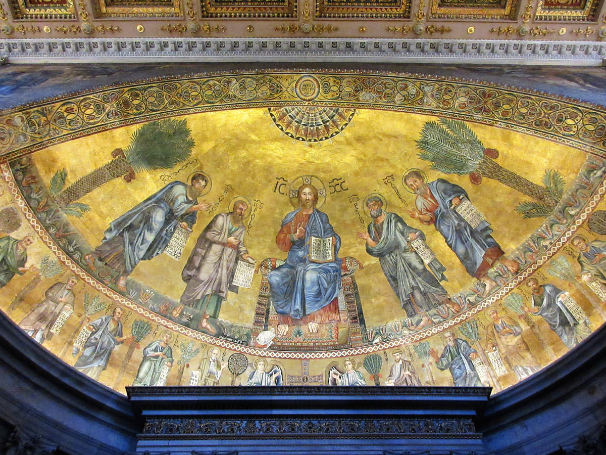 Apsis von St. Paul vor den Mauern