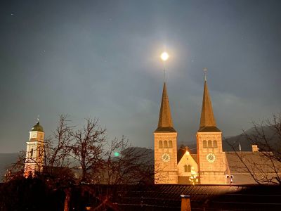 Stern an der Stiftskirche